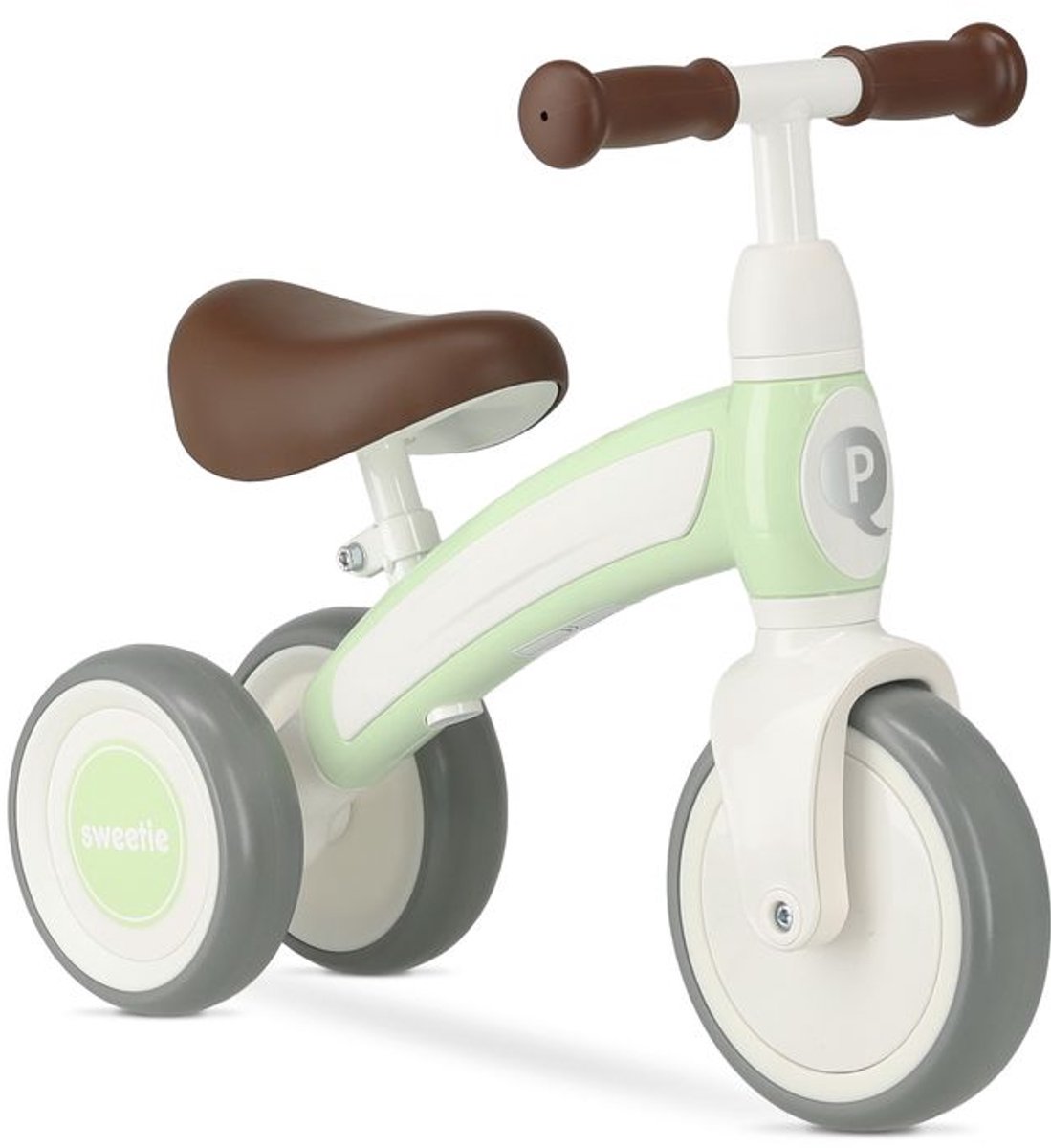 Qplay Sweetie Loopfiets - Driewieler 1-3 Jaar - Peuterfiets - Mint Loopfiets kopen online