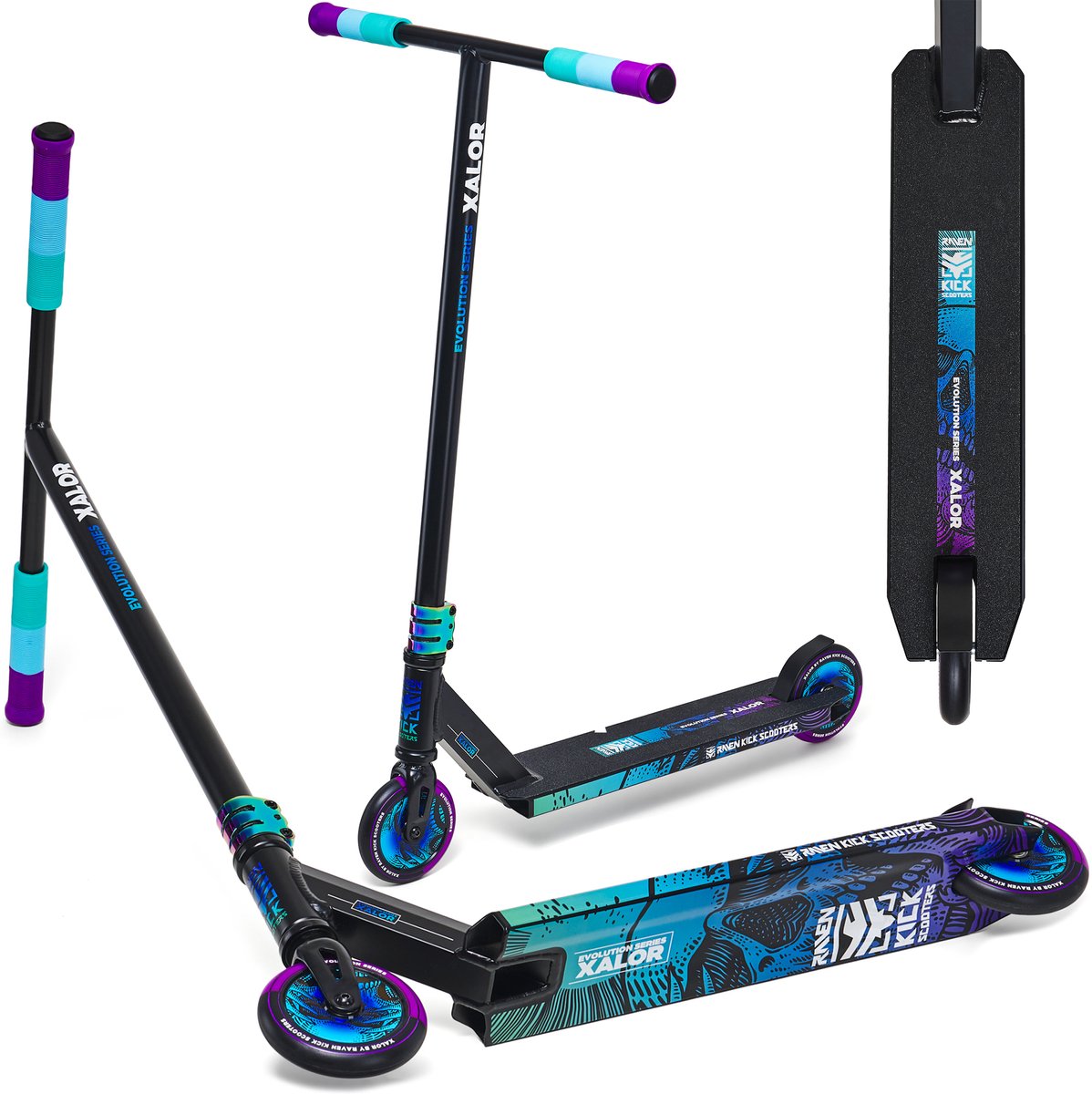 raven xalor color 120mm stuntstep hic