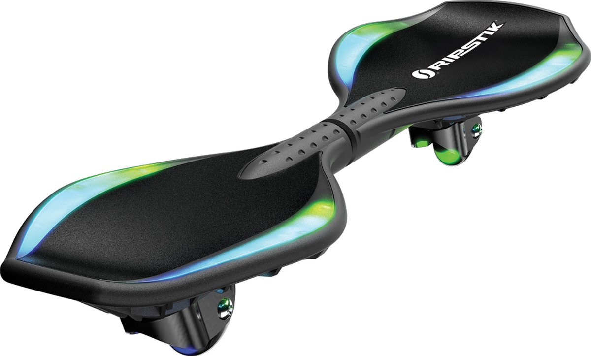 razor ripstik ripster lightshow waveboard zwart multicolor led verlichting 360 caster wielen voor kinderen tot 79 kg vanaf 8 jaar