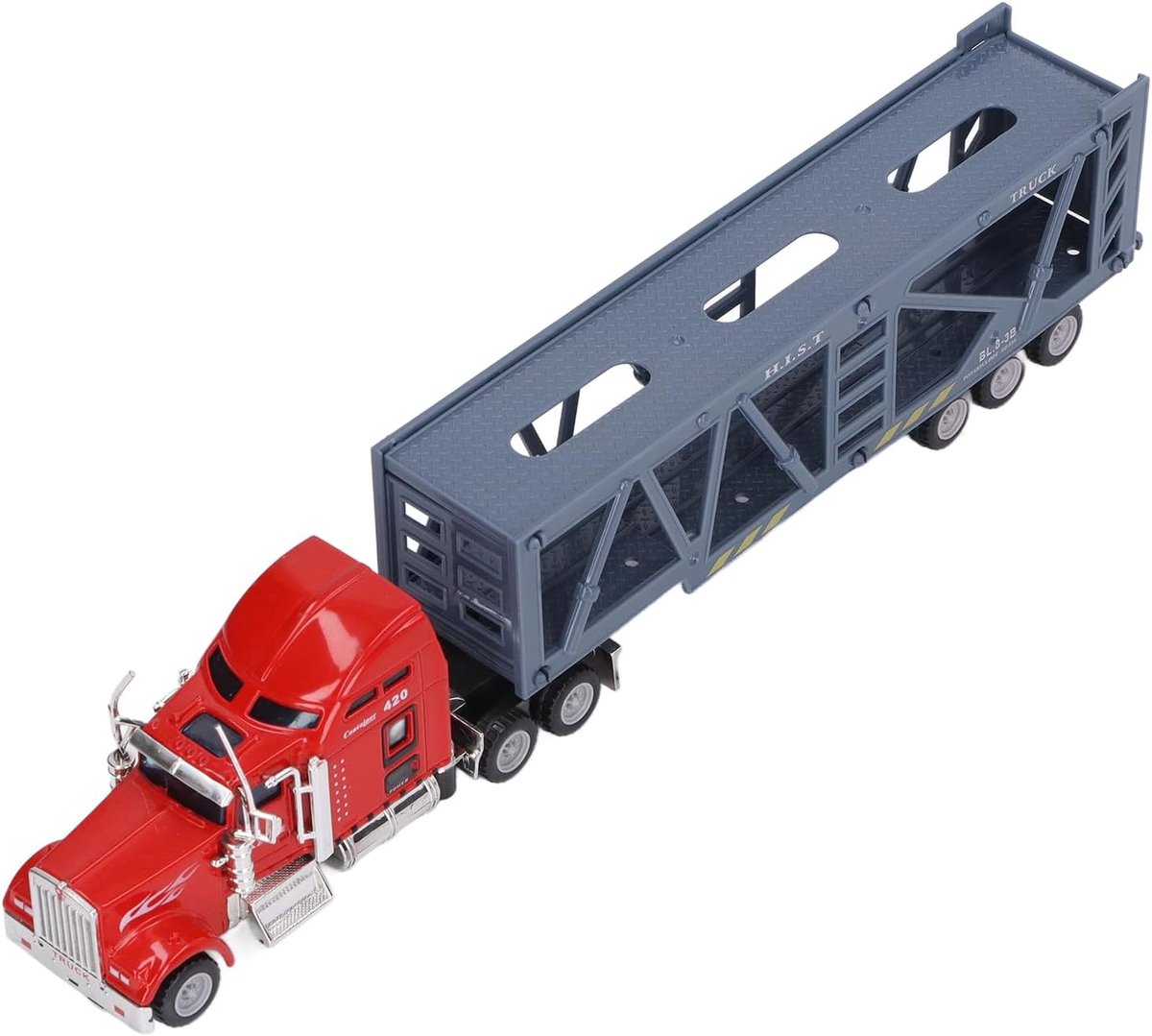 RC Containerwagen - Oplegger Speelgoed - Interactief Spelen - Realistisch Schaalmodel - 1/65 Schaal - Gekleurd Speelgoedkruiwagen kopen online