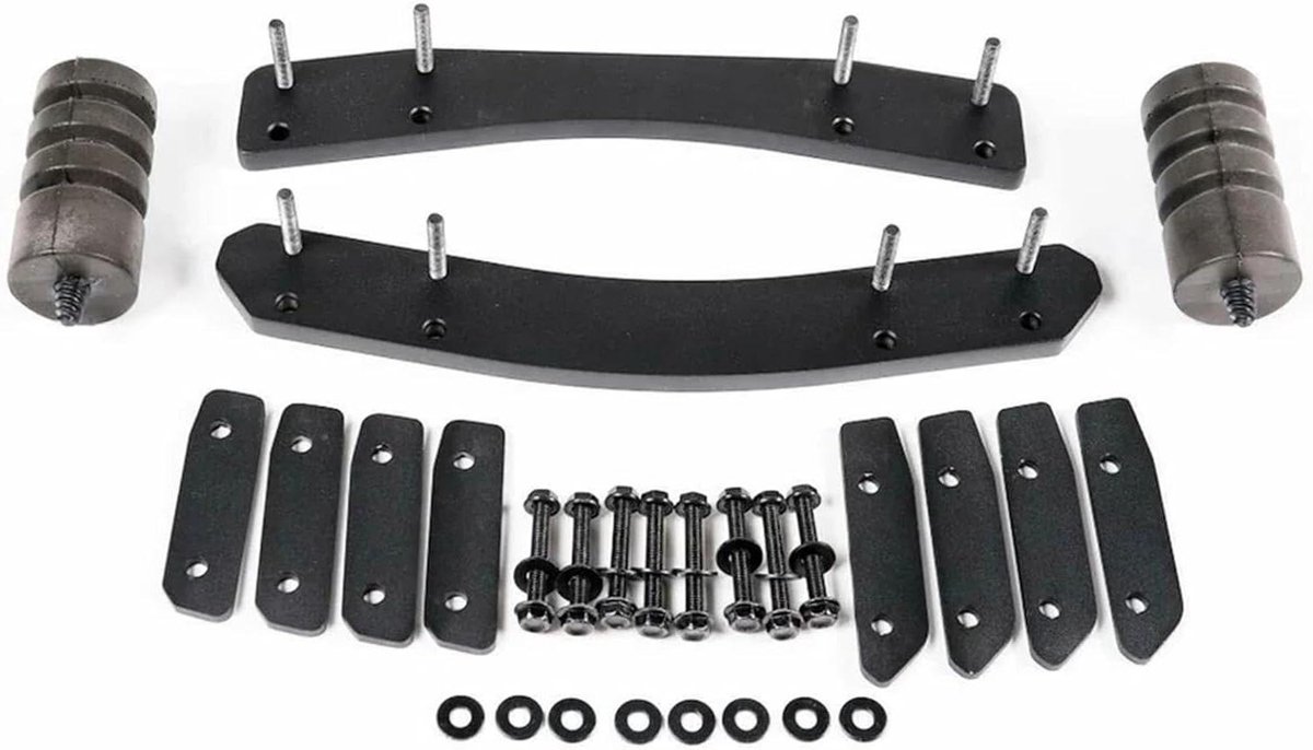 Reservewielhouder Set - Wieldrager Beugel - Offroad Rijden - Versterkte Montage - Extra Groot - Zwart Buitenspeelvoertuigaccessoire kopen online