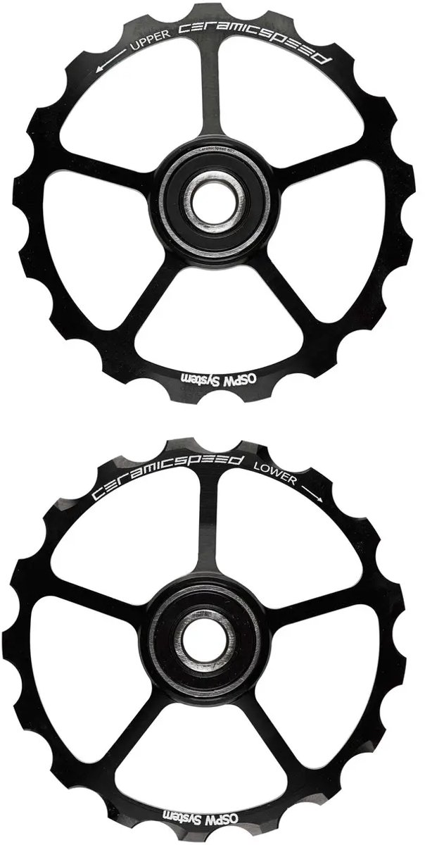 roller ceramicspeed os pulley wheels spare 17 17