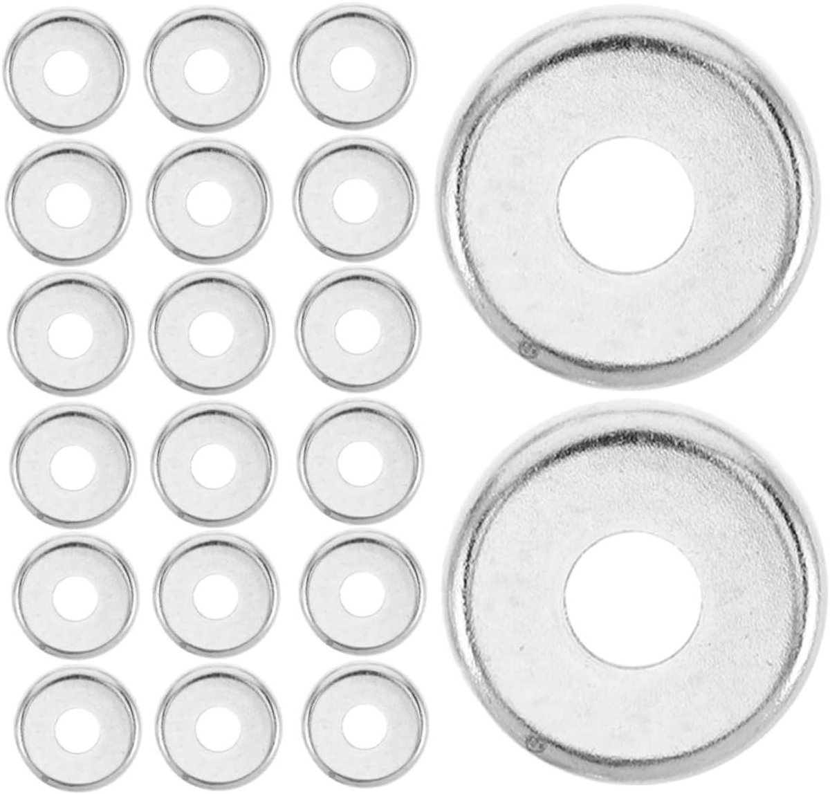 rolschaats bussen onderdelen set skate stabiliteit lichtgewicht aluminium 2 8cm diameter grijs