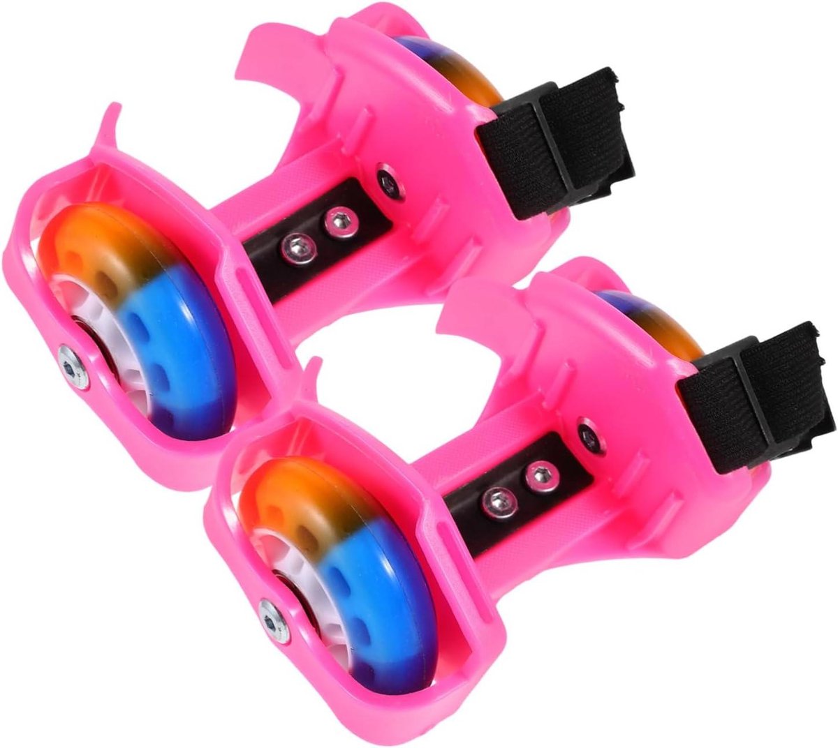 Rolschaatsen Kinderen - Schoenen met wieltjes - Buiten sporten - Lichtgevende wielen - 13.50X9.00X8.00CM - Rooskleurig Rolschaatsen kopen online