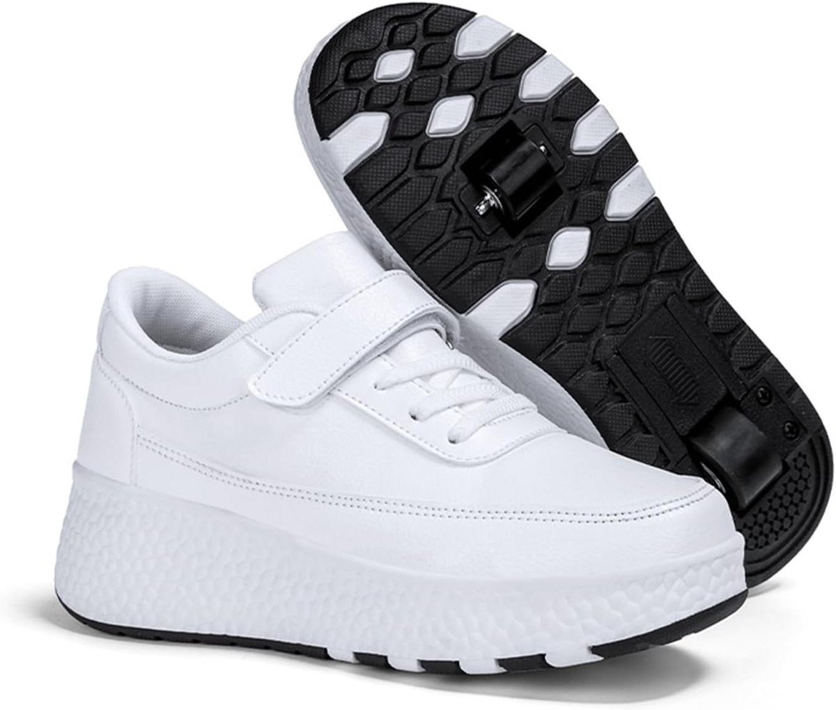 Rolschaatsen Kinderen - Sneakers met wielen - Buiten spelen - Afneembare wielen - Verstelbaar - Multicolor Rolschaatsen kopen online