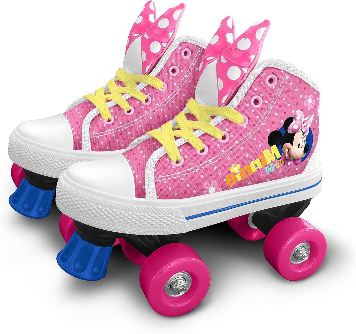 rolschaatsen kinderen vierwielers buiten spelen verstelbare schoen maat 30 eu roze