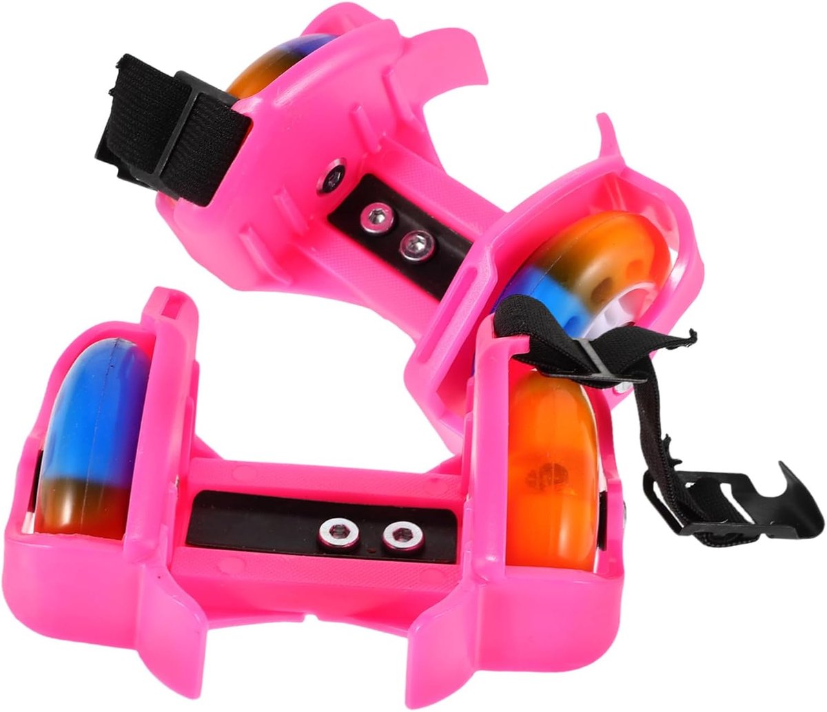 Rolschaatsen Schoenen - Schoenen met wieltjes - Buiten sporten - Verbeterde zichtbaarheid - 13.50X9.00X8.00CM - Roze Rolschaatsen kopen online