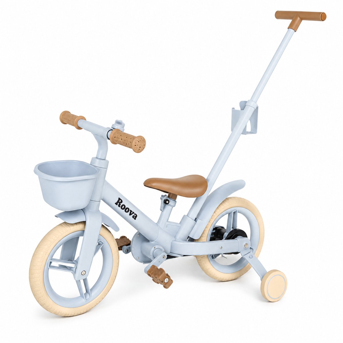 Roova® Bike Blue - 5-in-1 Loopfiets en Kinderfiets - 2-6 Jaar - Blauw Loopfiets kopen online