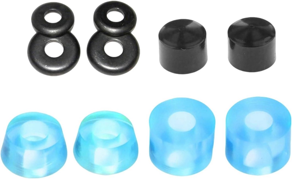 skateboard bussen truckonderdelen trick skate schokabsorberend pu materiaal 5 inch statieven transparant blauw