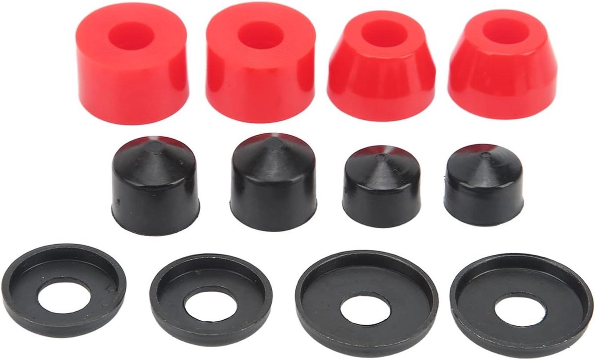 Skateboard Bussen - Vervangende Bussen - Skateboard Prestaties - Hoge Rebound - 90A Hardheid - Rood Skateonderdeel kopen online
