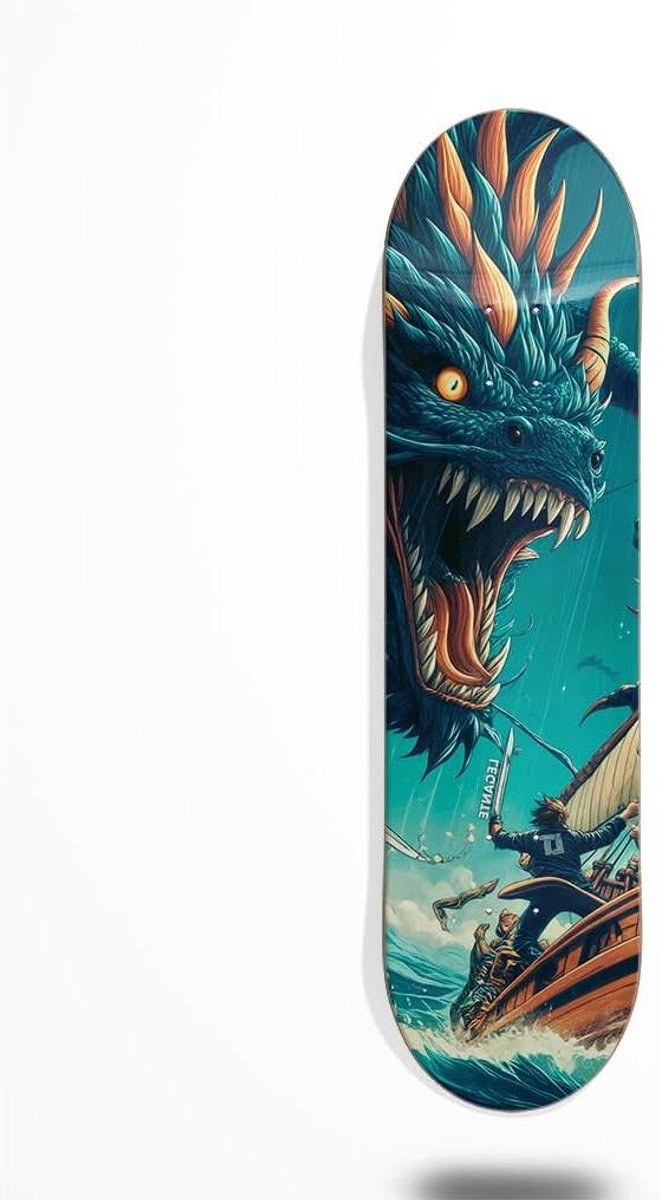 Skateboard Deck - Blank Deck - Street Skateboarding - Esdoorn Constructie - 8.5 Inch - Meerkleurig Skateonderdeel kopen online