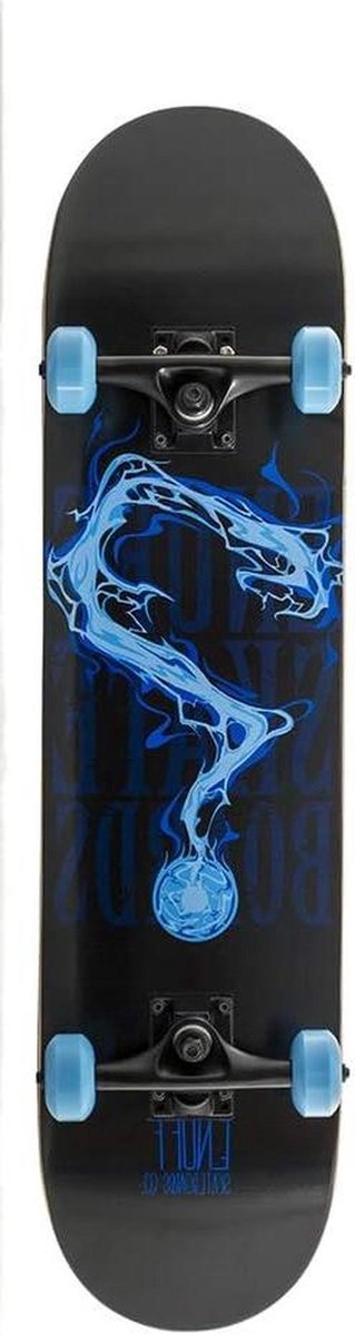 skateboard deck board outdoor sport aluminium trucks 53 mm wielen blauw