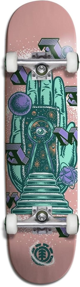 skateboard deck buiten sporten esdoornhout constructie 85 cm zwart