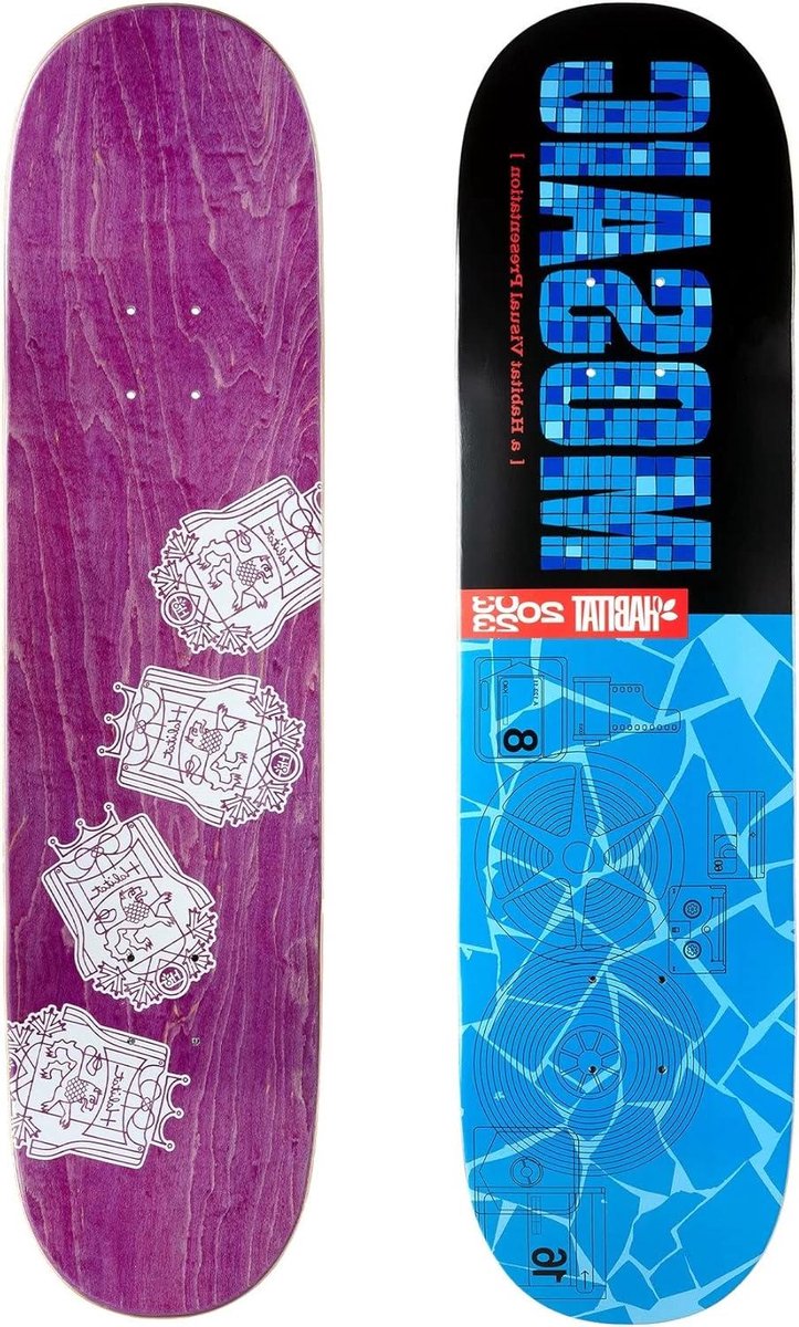 Skateboard Deck - Deck Skateboard - Skateboarden - Premium Esdoornhout - 8.1 inch - Zwart Skateonderdeel kopen online