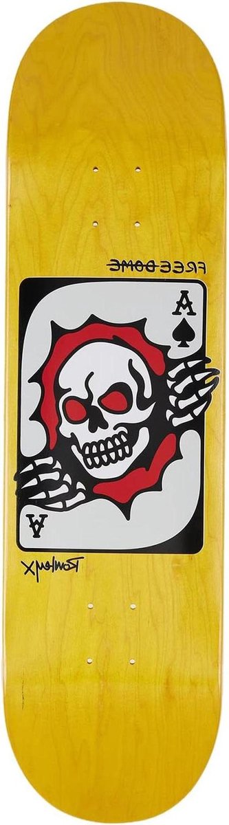 skateboard deck esdoorn hout street skate 7 laags constructie 8 5 inch breed blauw