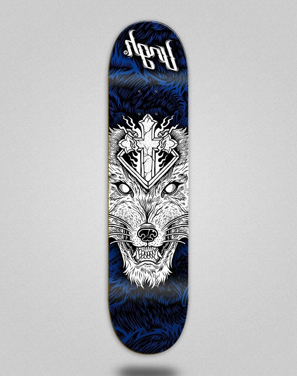 skateboard deck houten plank straat tricks stevig ontwerp 8 25 inch blauw