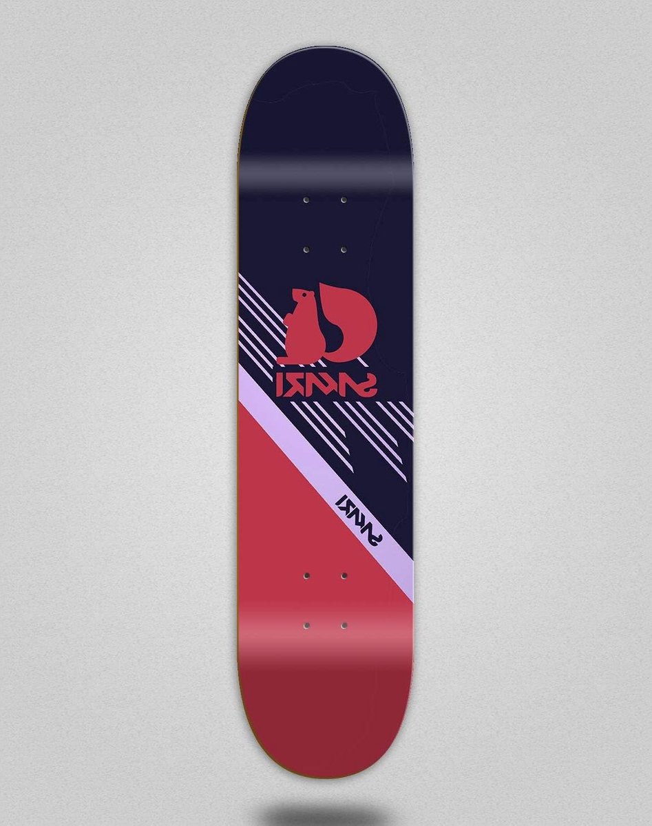 skateboard deck houten plank straat tricks vin kunst design 8 25 inch rood
