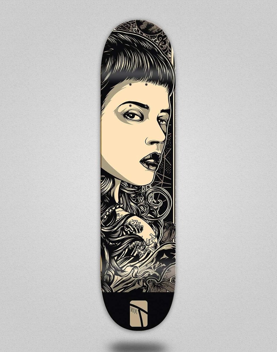 skateboard deck houten plank street skate duurzaam hout 85 inch natuurlijk