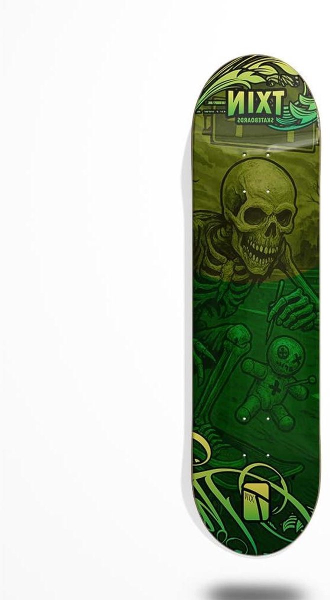 Skateboard Deck - Houten Plank - Street Skate - Voodoohill Test - 8.5 Inch - Meerkleurig Skateonderdeel kopen online