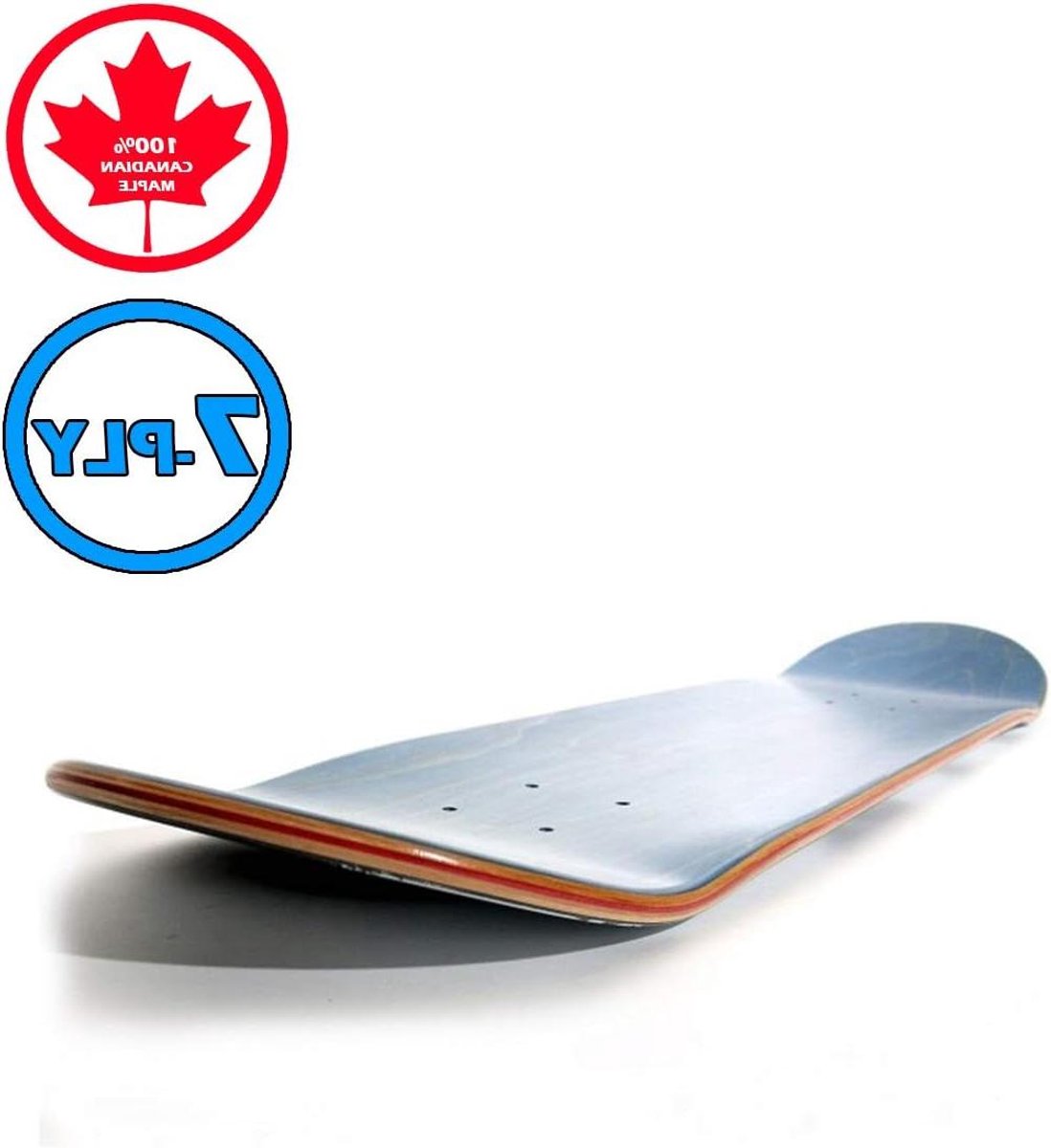 Skateboard Deck - Houten Plank - Street Tricks - Unisex Maat - 8.375 Inch - Meerkleurig Skateonderdeel kopen online