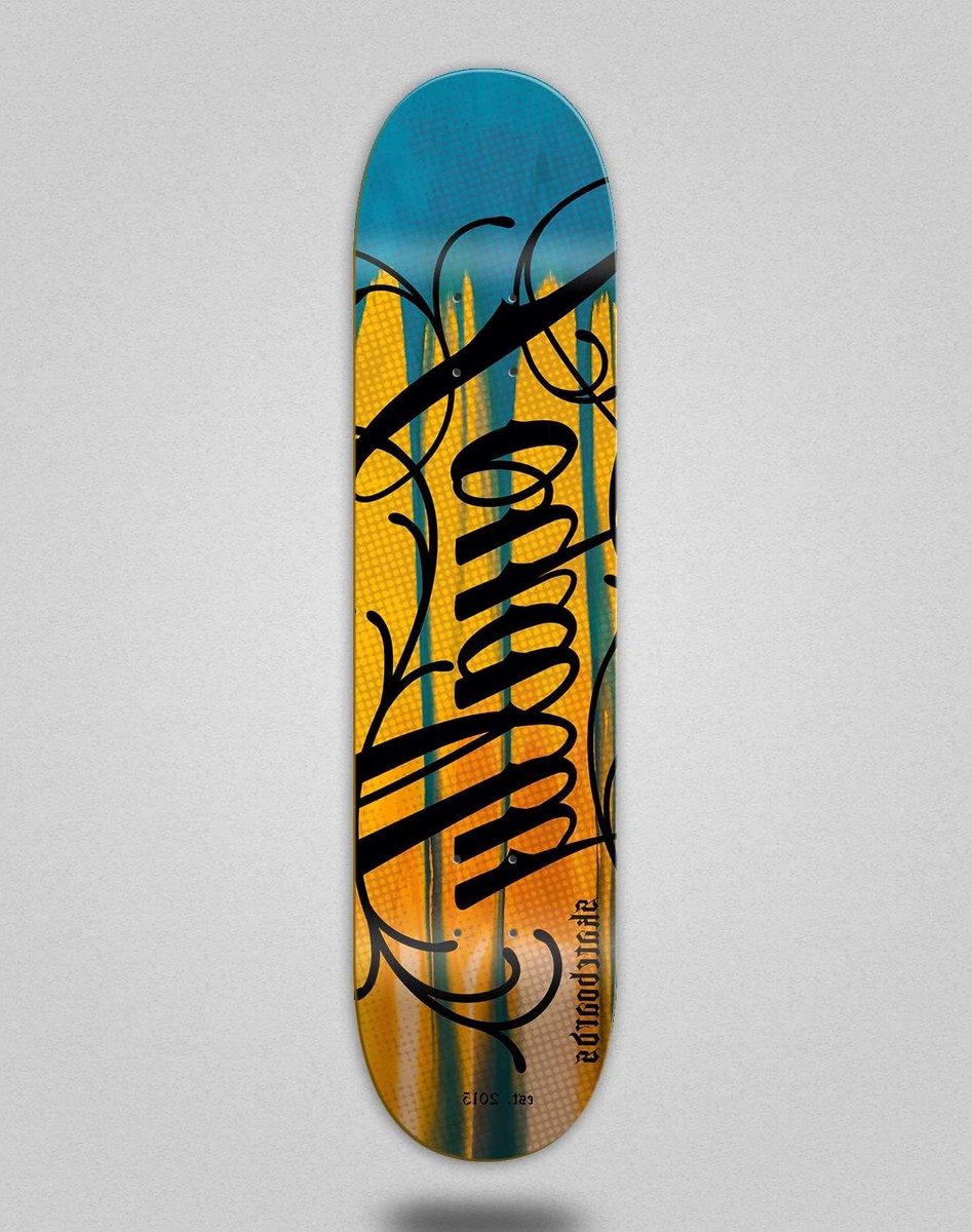 Skateboard Deck - Onderstel Plank - Street Skate - Icon Paint Design - 7.875 Inch - Multicolor Skateonderdeel kopen online