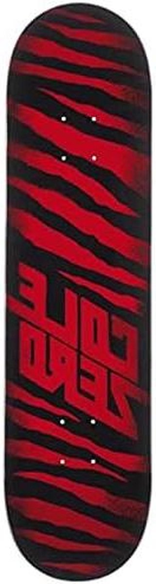 skateboard deck plank street skaten cole ripper 8 0 inch zwart