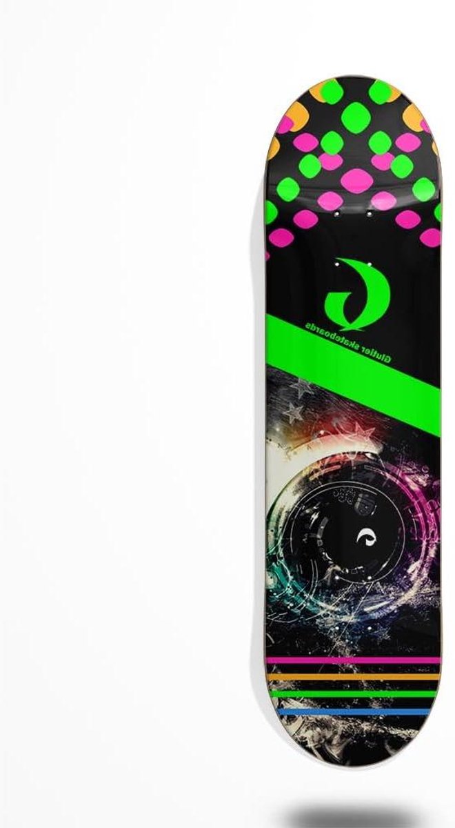 Skateboard Deck - Plank - Street Tricks - Glutier Piñeiro Model - 8.25 inch - Niet gespecificeerd Skateonderdeel kopen online
