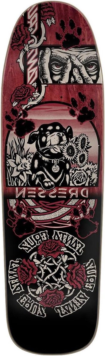Skateboard Deck - Pro Deck - Street Cruising - 7-laags Esdoorn Constructie - 9.3" x 32.5" - Multicolor Skateonderdeel kopen online