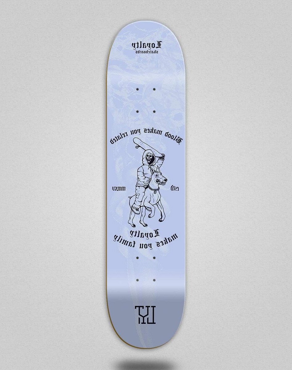 skateboard deck skate deck skateboarden bloed maakt blauw 8 0 inch blauw