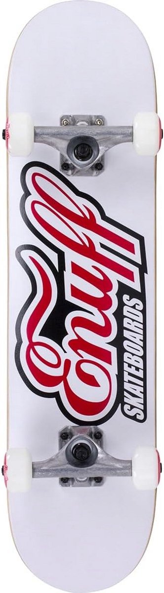skateboard deck straat gebruik klassiek logo 7 75 inch wit