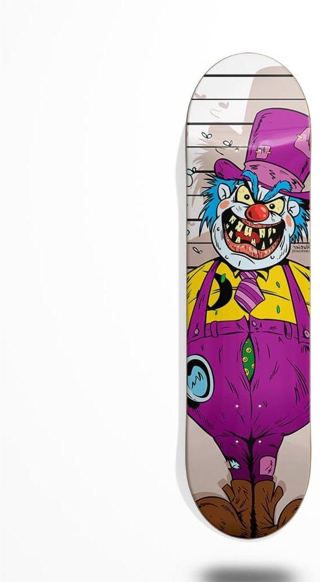 Skateboard Deck - Tabla Schurk - Street Skaten - Hoogwaardige Constructie - 8.25 Inch - Multicolor Skateonderdeel kopen online