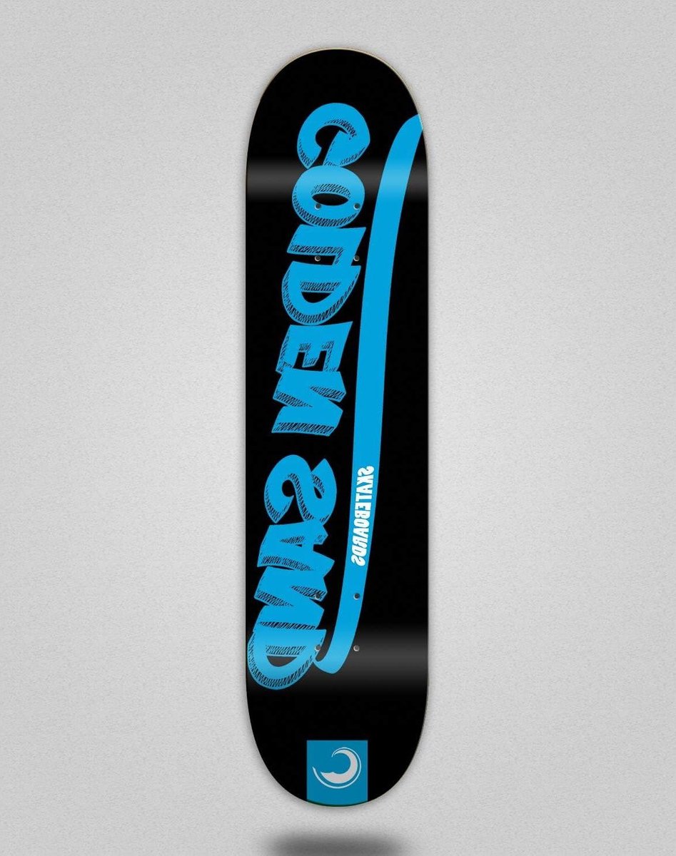 skateboard deck tabla yank street skate kwaliteit hout 8 25 inch zwart blauw
