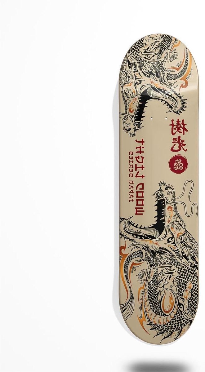 skateboard dek houten plank straat skaten japan serie ontwerp 8 5 inch niet gespecificeerd
