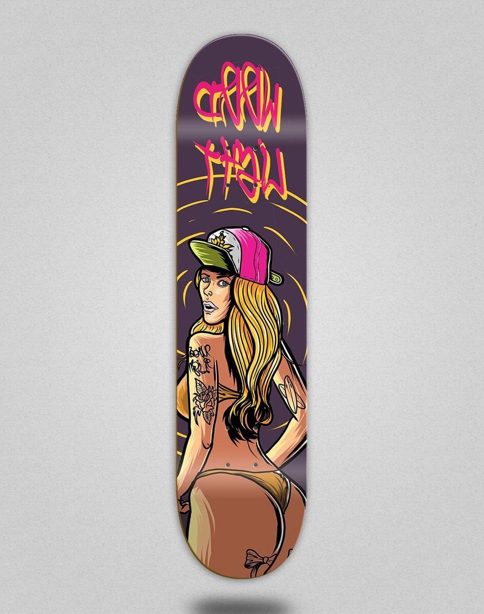 Skateboard Dek - Houten Plank - Street Skateboarding - Duurzaam Hout - 8.25 Inch - Grafisch Skateonderdeel kopen online