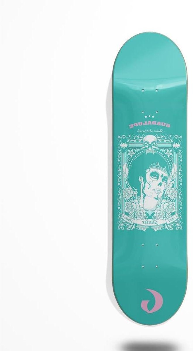 skateboard dek onderdeel deck street skaten guadalupe pastel 8 25 inch veelkleurig