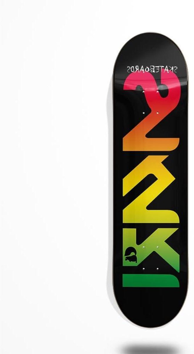 skateboard dek plank onderdeel street skaten klassiek ontwerp 8 5 inch rasta kleuren