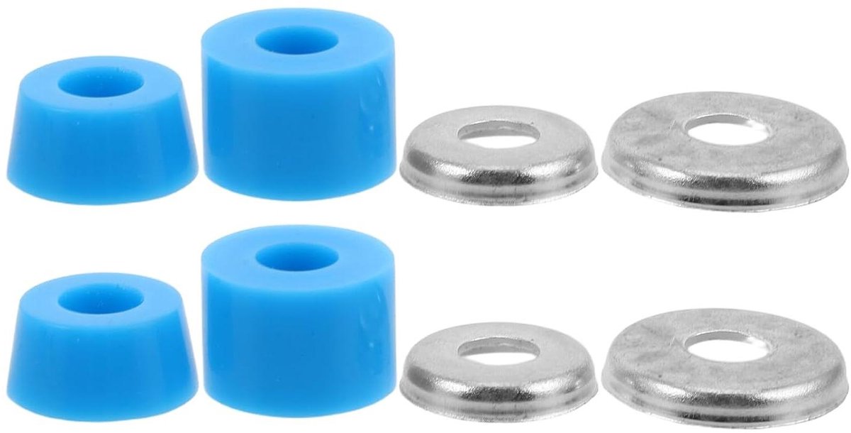 Skateboard Onderdelen Set - Truck Demping - Skateboard Onderhoud - Polyurethaan Bussen - 45 Gram - Hemelsblauw Skateonderdeel kopen online