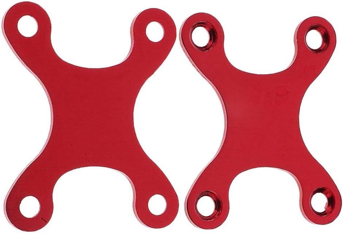 Skateboard Schroef Pakking - Longboard Onderdeel - Onderhoud Skateboard - Voorkomt Inzakken Schroeven - 2 Stuks - Rood Skateonderdeel kopen online