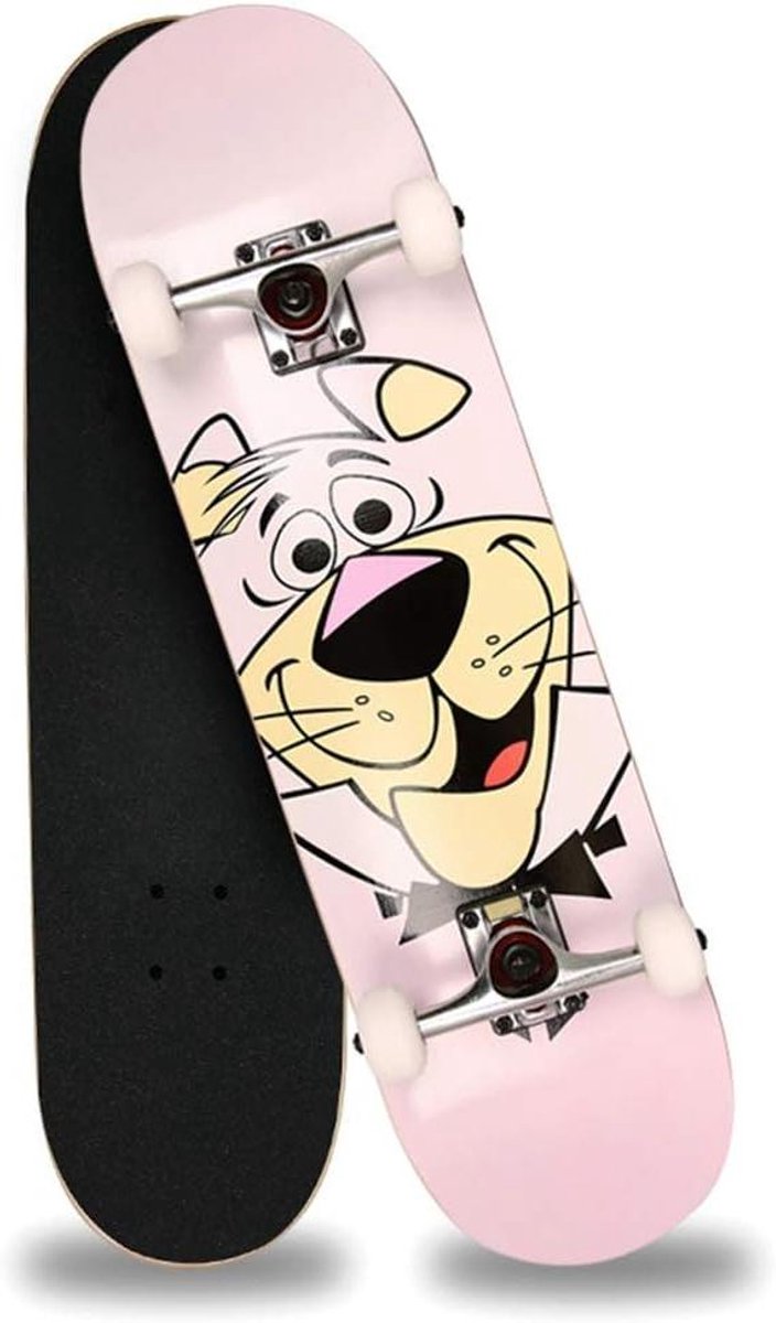 skateboard standaard board stunts uitvoeren dubbel kick ontwerp 80 cm zwart