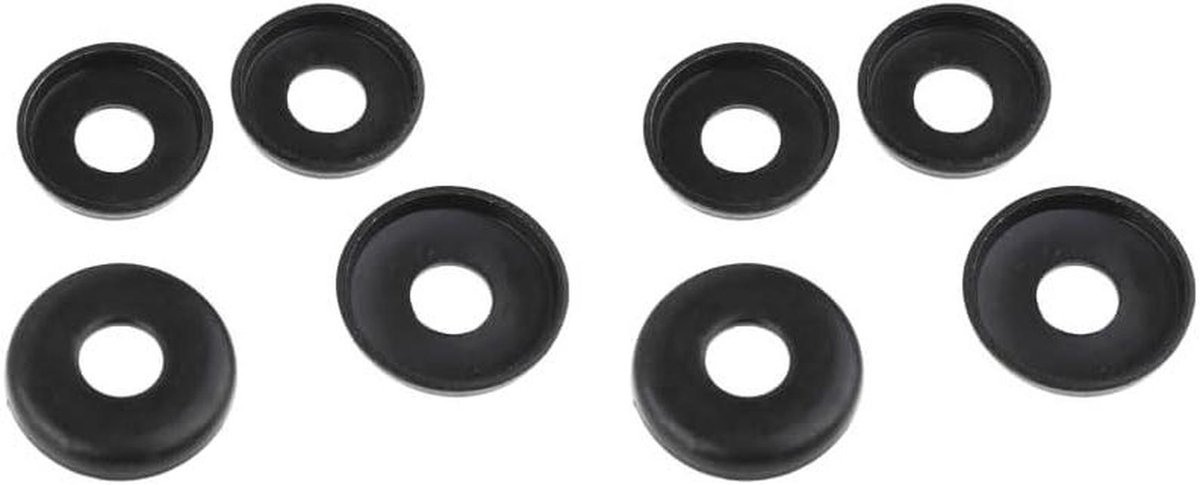 skateboard truck onderdelen bussen set onderhoud skate duurzaam ijzer 2 set zwart