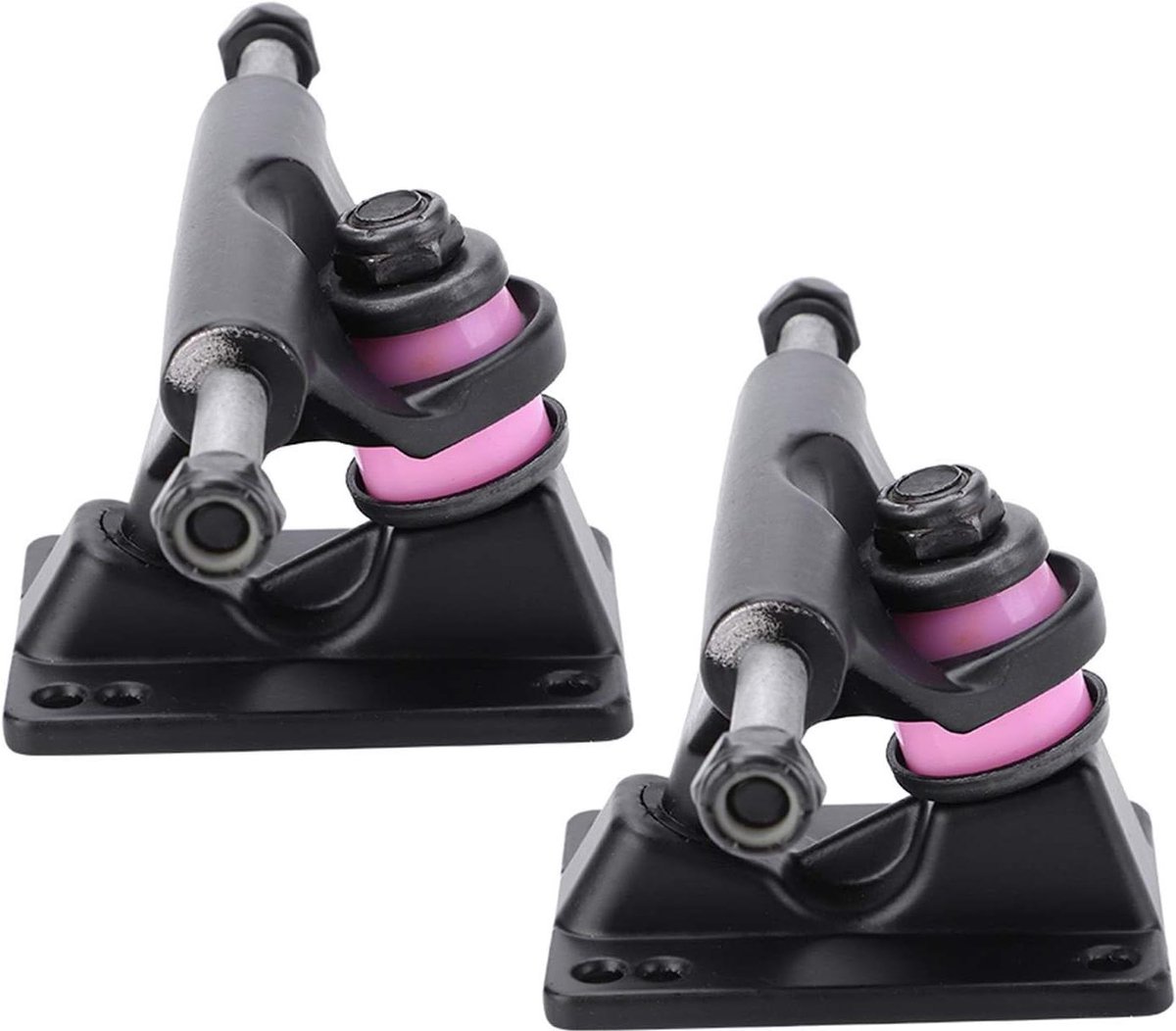 Skateboard Trucks - Longboard Onderdelen - Skaten en Cruisen - Geïntegreerd Ontwerp - 3 Inch - Zwart Skateonderdeel kopen online