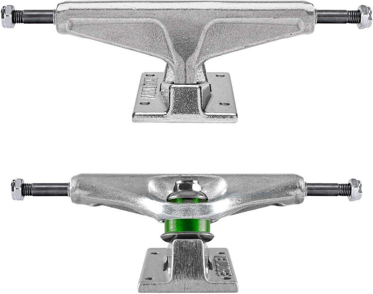 Skateboard Trucks - Losse Onderdelen - Vrij Skaten - Kortere Bussen - 8.75 Inch - Zilver Skateonderdeel kopen online