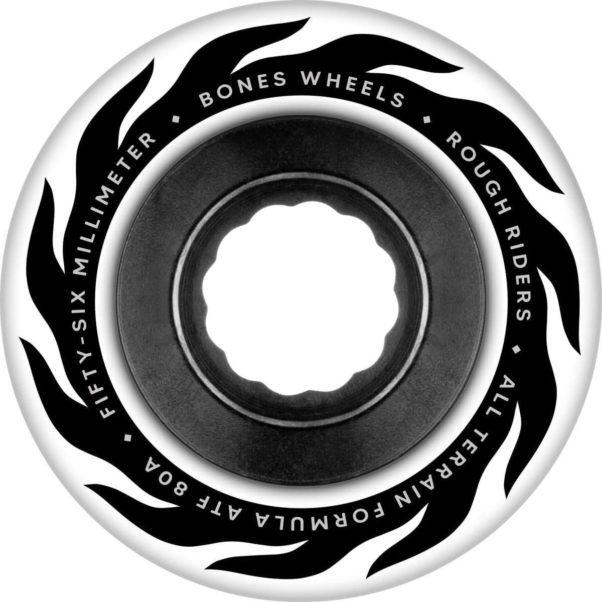 Skateboard Wielen - ATF Wielen - All-Terrain Rijden - Zachte Urethaan Formule - 59mm 80A - Rood Skateonderdeel kopen online