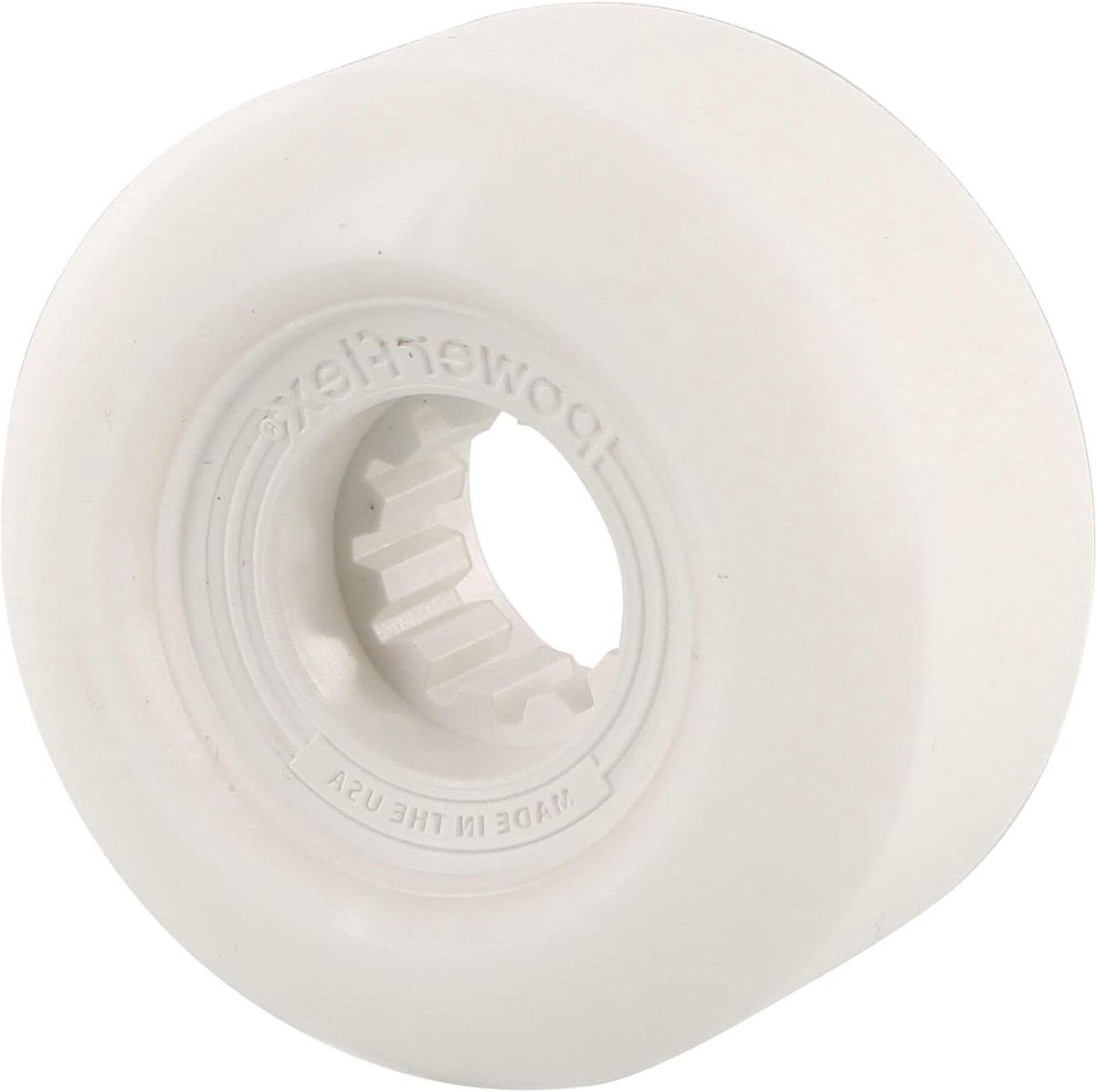 skateboard wielen gumball set straat skaten powerflex 83b 60 mm wit