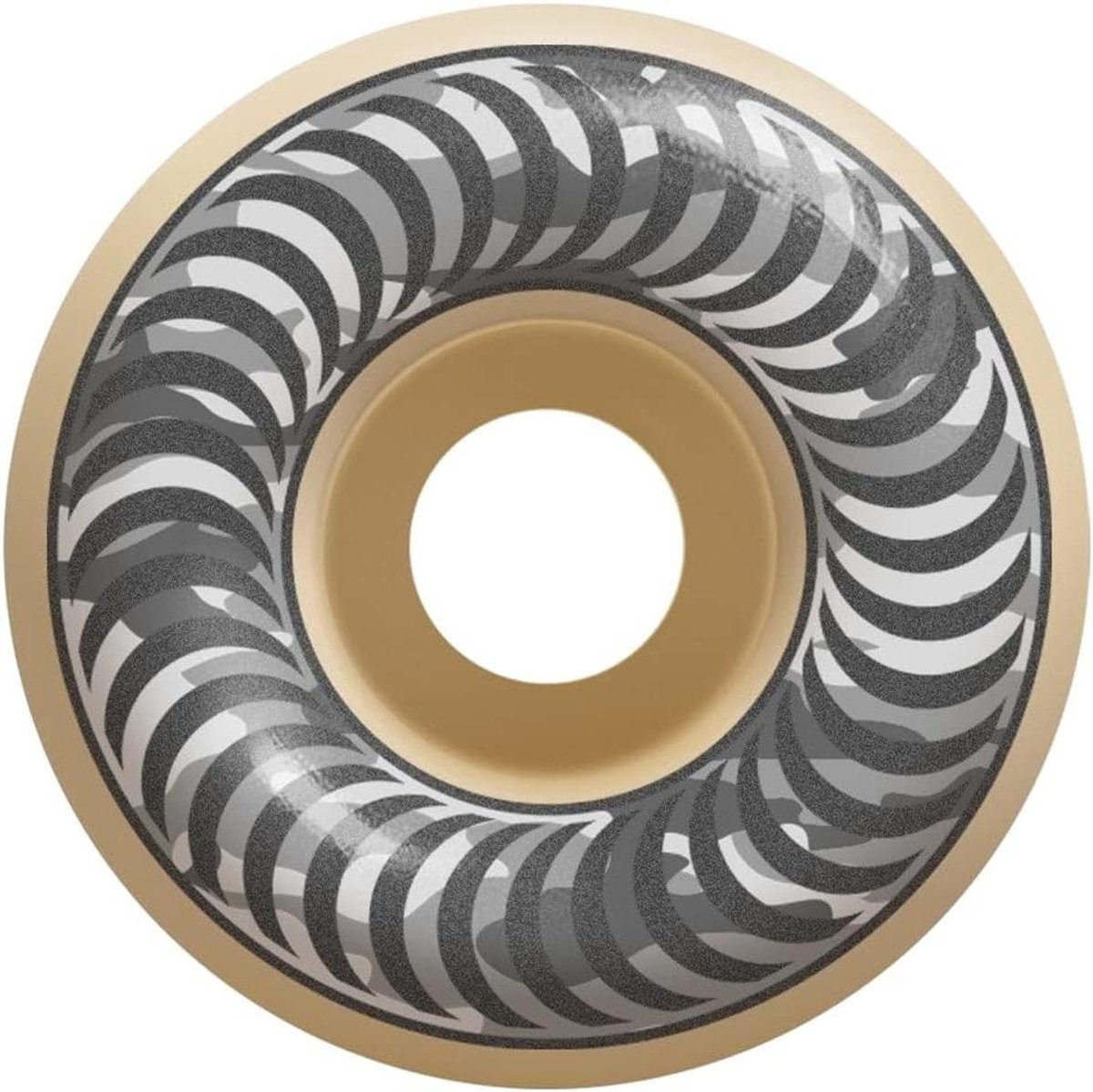 skateboard wielen onderdelen set straat skatepark flatspot weerstand 54mm 99a camo grijs