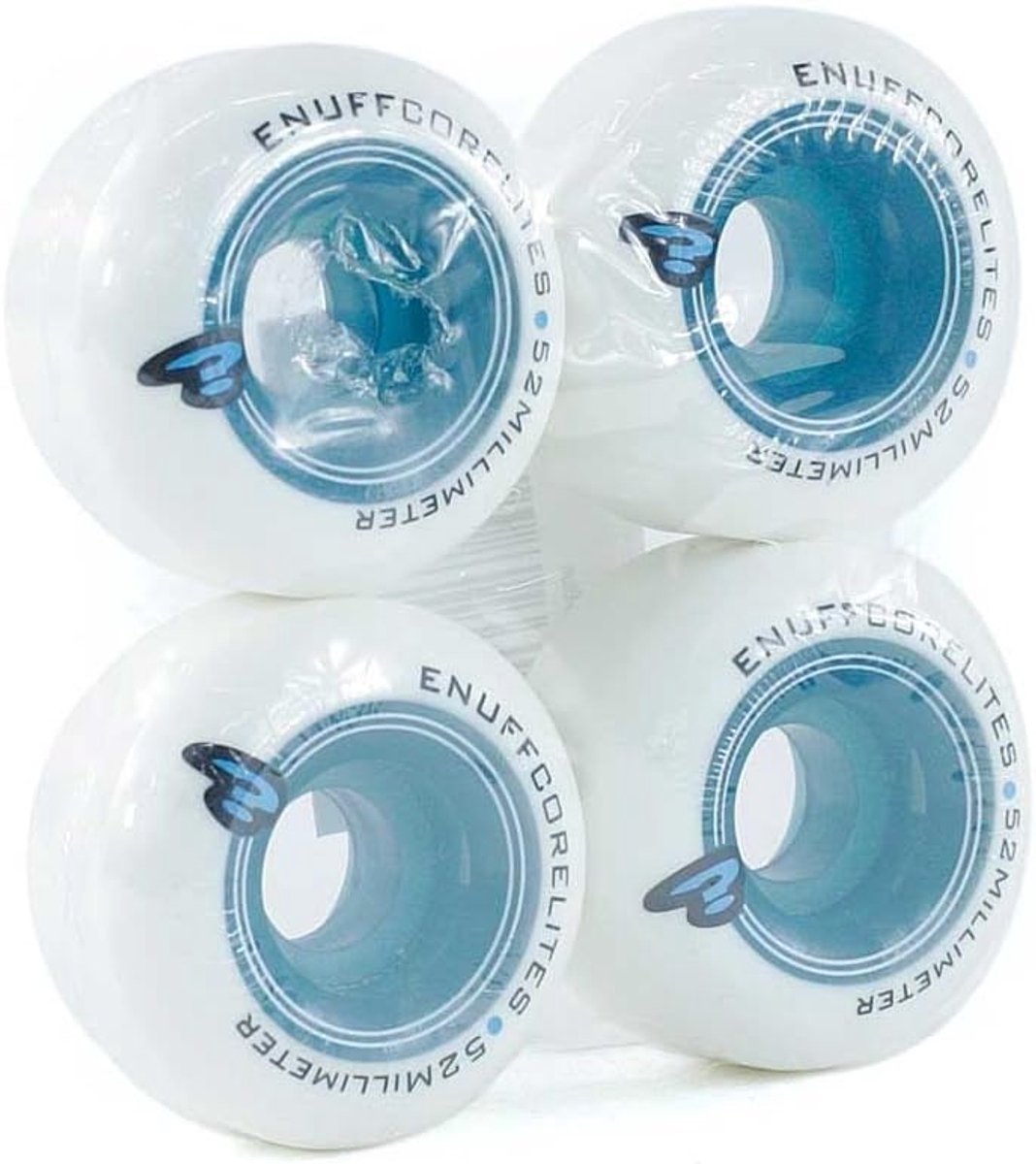skateboard wielen roller set skateboarden hard materiaal set van 4 wit blauw