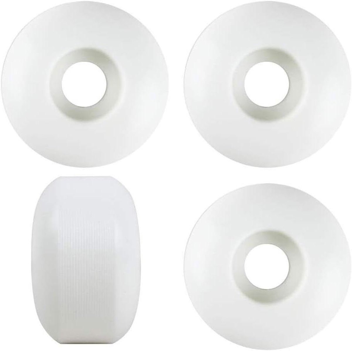 skateboard wielen set trick wielen trick skating hoge veerkracht 52mm wit