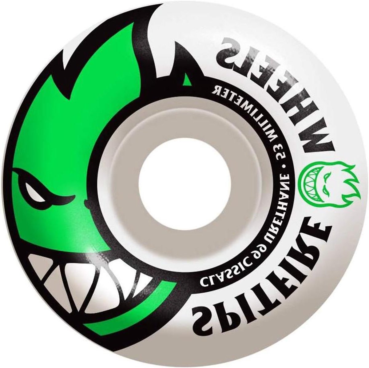 skateboard wielen set van 4 skateboarden hardheid 99 53 mm groen