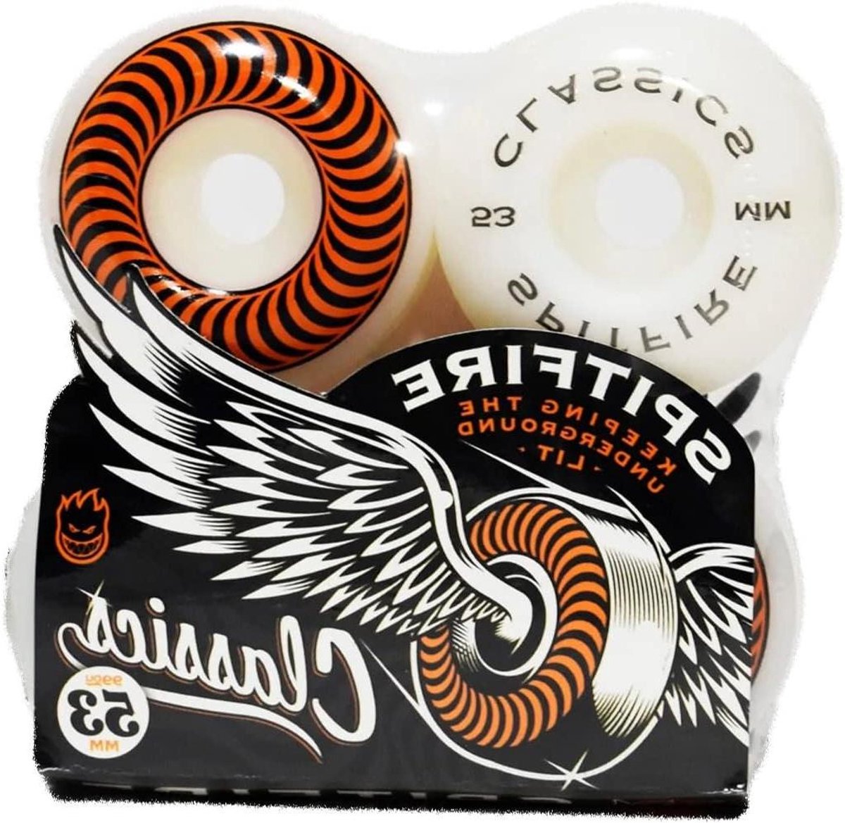 Skateboard Wielen - Set van 4 - Skateboarden - Klassiek model - 53 mm - Multicolor Skateonderdeel kopen online