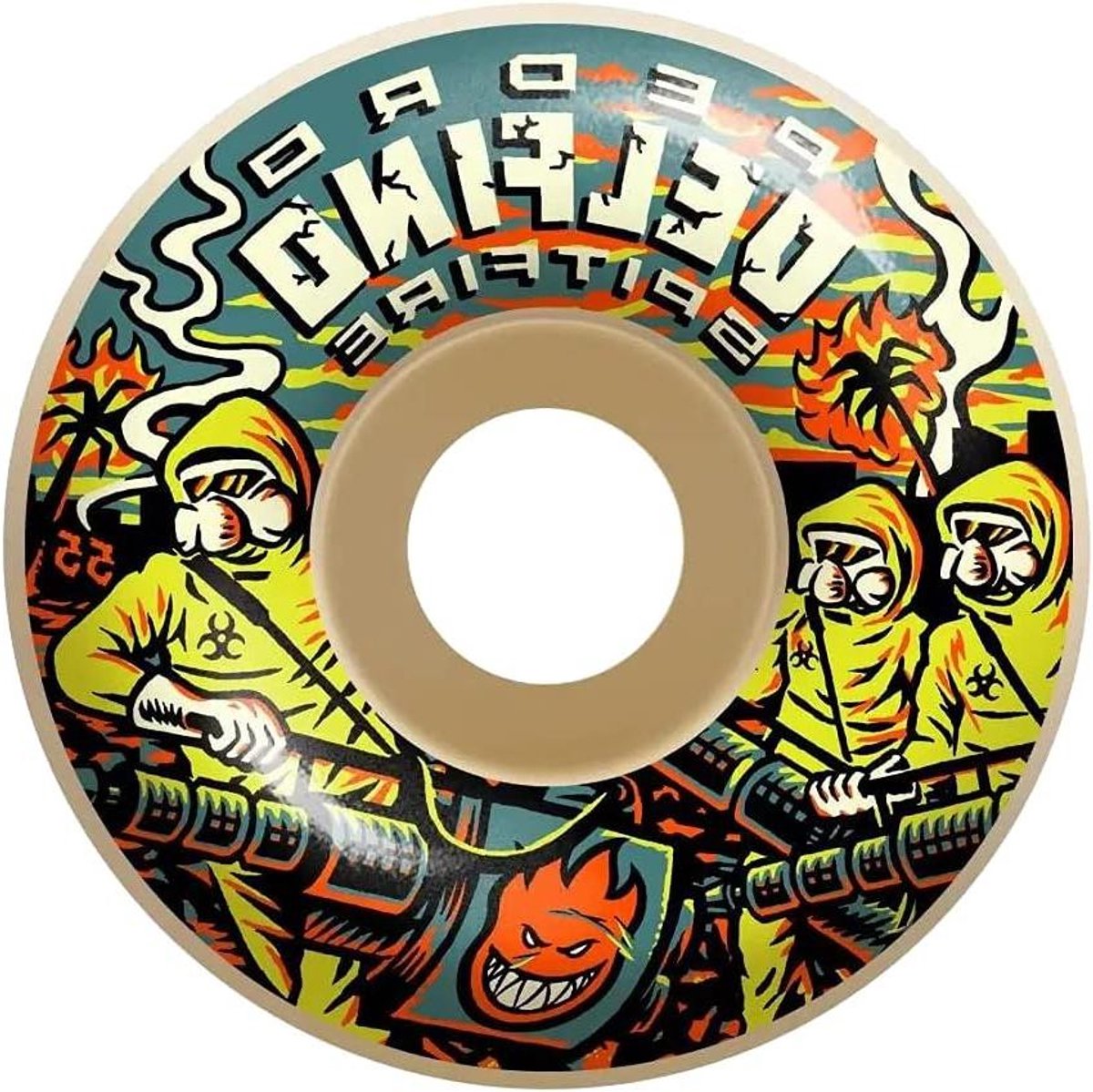 Skateboard Wielen - Set van vier - Straat skateboarden - Duurzaam constructie - 55mm - Wit Skateonderdeel kopen online